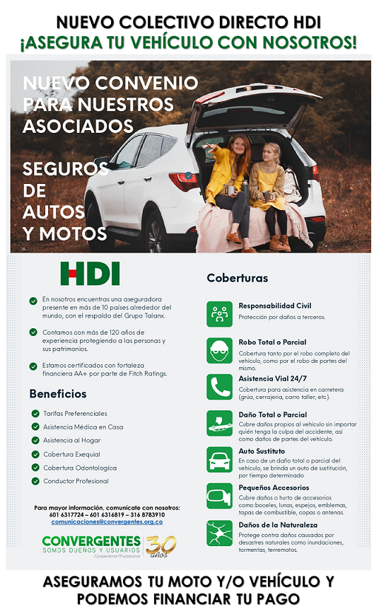 imagen alusiva Nuevo Convenio HDI