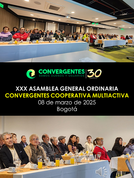 imagen alusiva Asamblea Convergentes - 30 años